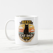 Beste kattenvader ooit koffiemok | Vaderdag cadeau