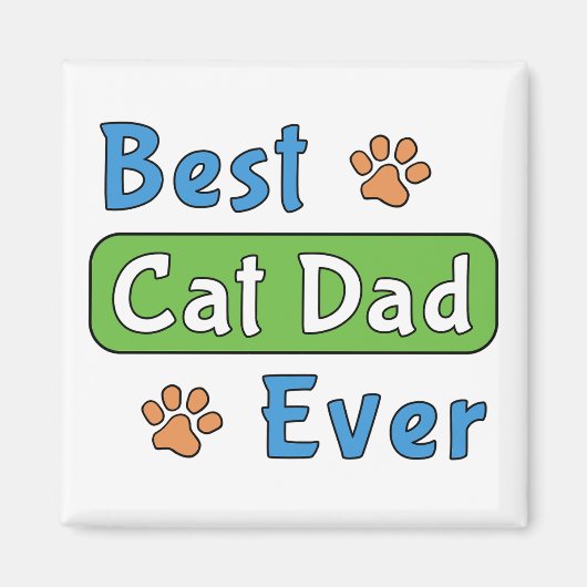 Beste kattenvader ooit magneet (Voorkant)