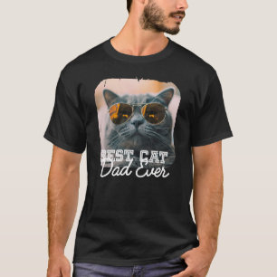 Beste kattenvader ooit moderne aangepaste huisdier t-shirt