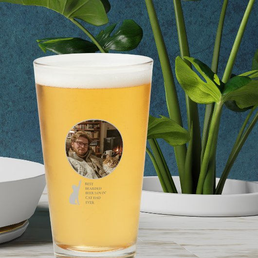 Beste kattenvader ooit op foto glas