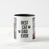 Beste kattenvader ooit PhotoPop Mok (Midden)