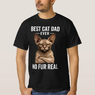 Beste kattenvader ooit Sphynx katten shirt