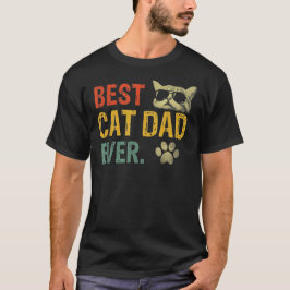 Beste kattenvader ooit t-shirt