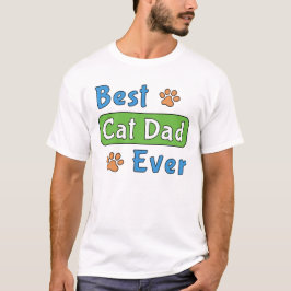 Beste kattenvader ooit t-shirt