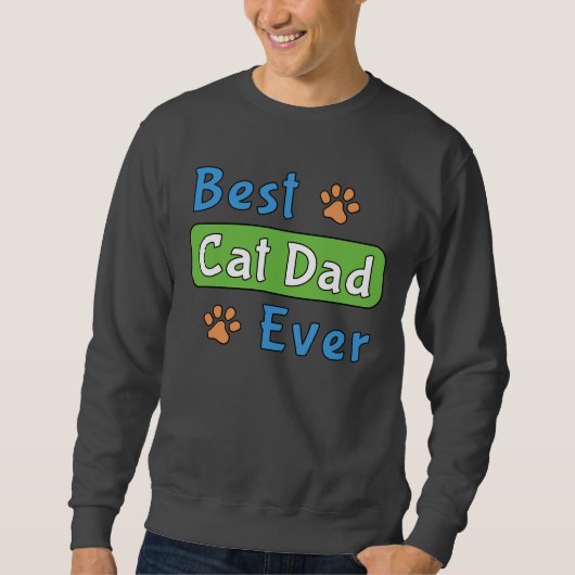 Beste kattenvader ooit trui (Voorkant)