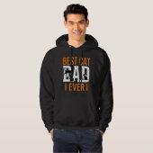 Beste kattenvader ooit vintage kat vader shirt ont (Voorkant volledig)
