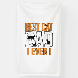 Beste kattenvader ooit vintage kat vader shirt ont spandoek