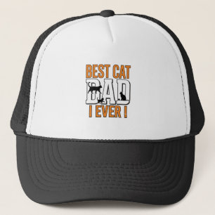 Beste kattenvader ooit vintage kat vader shirt ont trucker pet