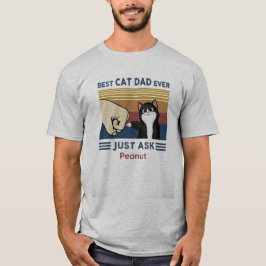 Beste kattenvader ooit, vraag het maar aan Peanut, T-shirt