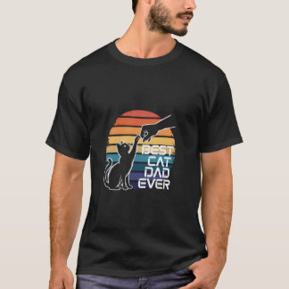 Beste kattenvader ooit vuist botsen kat vintage re t-shirt
