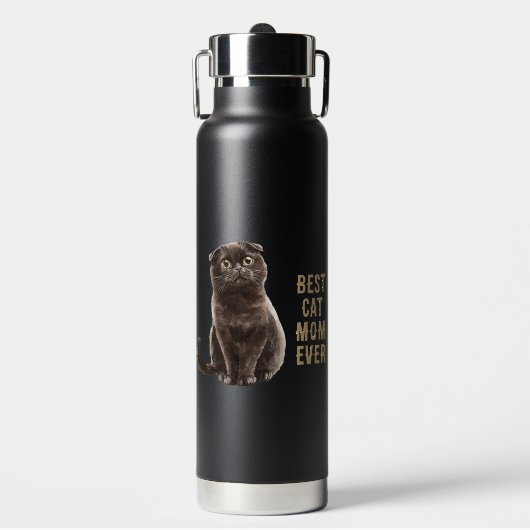 Beste kattenvader ooit waterfles (Voorkant)