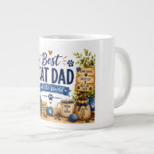 Beste kattenvader voor Vaderdag Grote Koffiekop (Voorkant rechts)