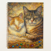 Beste Kattenvrienden Klimt-geïnspireerde Planner (Voorkant)