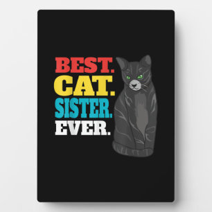 Beste kattenzusje ooit Schattigee kattenliefhebb Fotoplaat