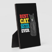 Beste kattenzusje ooit | Schattigee kattenliefhebb Fotoplaat (Zijkant)