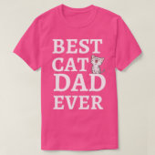 Beste kattevader ooit2 t-shirt (Design voorkant)
