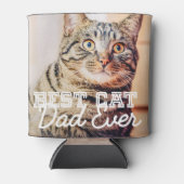 Beste kattevader ooit Moderne aangepaste foto Blikjeskoeler (Voorkant)