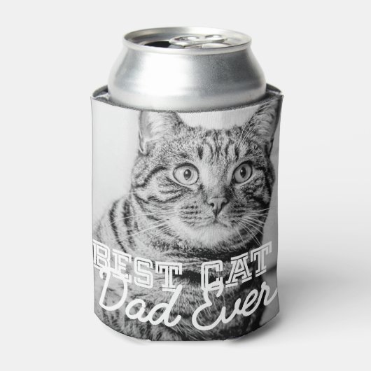 Beste kattevader ooit Moderne aangepaste foto Blikjeskoeler (Blikje Voorkant)