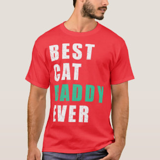 beste kattevader ooit t-shirt