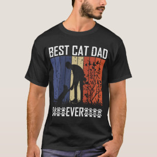 beste kattevader ooit t-shirt