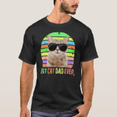 Beste kattevader t-shirt (Voorkant)