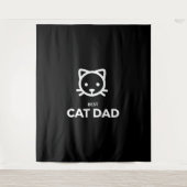 Beste kattevader wandkleed (Voorkant)