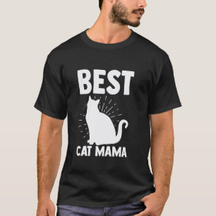 Beste kattige mama beesten t-shirt