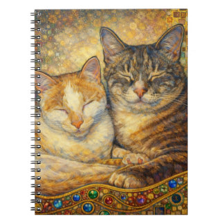 Beste katvrienden Klimt-geïnspireerd fotoboek Notitieboek