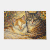 Beste katvrienden Klimt-geïnspireerde deurmat (Voorkant)