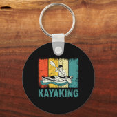 Beste Kayaking Kunst Voor Mannen Vrouwen Kayaking Sleutelhanger (Voorkant)