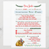 Beste kerstbrief (Voorkant / Achterkant)