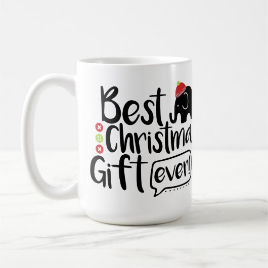 Beste kerstcadeau ooit koffiemok (Links)