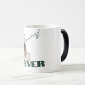 Beste kerstcadeau ooit voor papa gepersonaliseerd magische mok (Voorkant rechts)