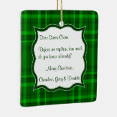 Beste kerstcadeaubrief, Ornament voor kerstviering (Rechts)