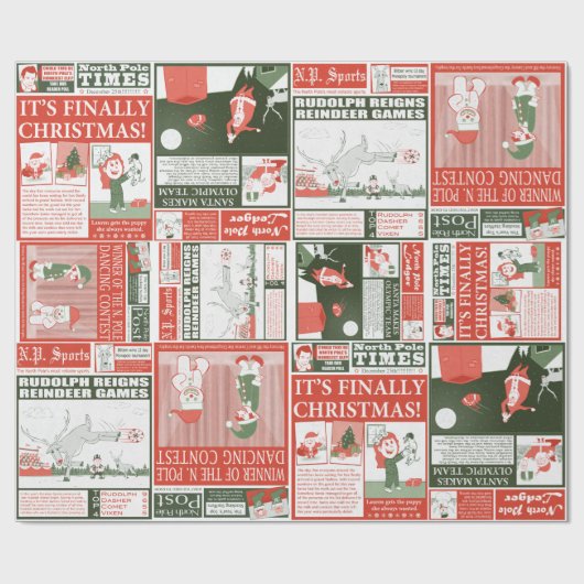 BESTE kerstcadeaupapier OOIT!!! Cadeaupapier (Vlak)