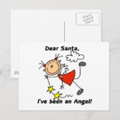 Beste kerstcadeautjes en kerstcadeautjes feestdagenkaart (Voorkant / Achterkant)