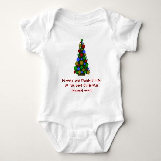 Beste kerstcadeautjes ooit romper (Voorkant)
