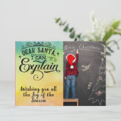 Beste kerstcitaat/2-vormige Kaart/Waterverf Feestdagenkaart (Staand voorkant)