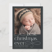 Beste kerstfeestdag bekendmaking aankondiging (Voorkant)