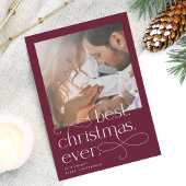 Beste kerstfeestdag Verloving Aankondiging