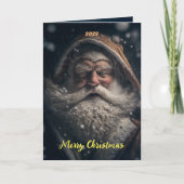 Beste kerstkaarten  SantaClaus-cadeaus Feestdagen Kaart (Voorkant)