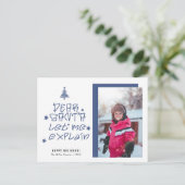 Beste kerstkerstkerstkerstman feestdagenkaart (Staand voorkant)