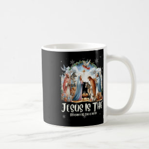 Beste kerstkool Jezus Nativiteit Scene Chri Koffiemok