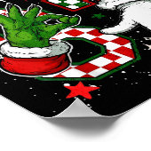 Beste Kerstman 67 Grappig Kerstmis Zes Zeven 6-7 M Poster (Hoek)