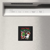 Beste Kerstman 67 Grappige Kerstmis Zes Zeven 6-7  Magneet (Insitu (Vaatwasser))