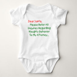Beste Kerstman Advocaat - Grappige Kerstbrief Romper
