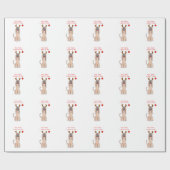 Beste Kerstman, Afghaan.... Cadeaupapier (Vlak)