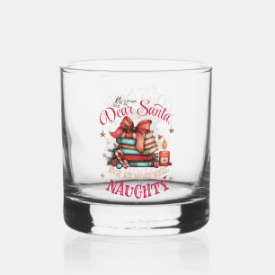 Beste Kerstman, Alleen mijn boeken waren stout Whisky Glas