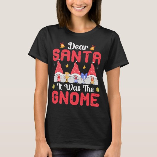 Beste Kerstman Als Ik De Kabouter Was Kerstmis T-shirt (Voorkant)