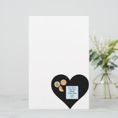 Beste kerstman, alsjeblieft, breng speelgoed mee briefpapier (Staand voorkant)